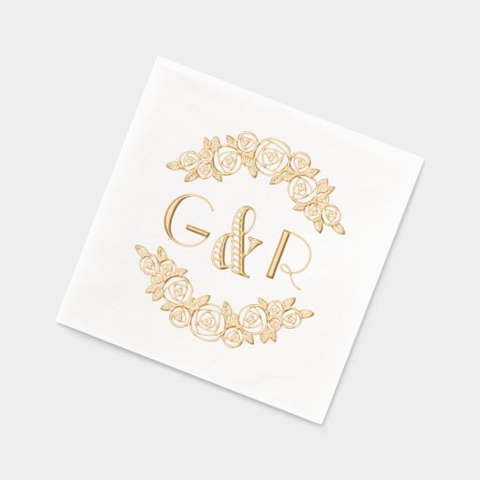 Roses arquées élégantes #6 Initiale deuxième tour (Gauche)