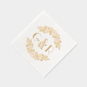 Roses arquées élégantes #6 Initiale deuxième tour (Droite)