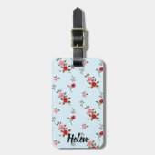 Roses Bagagelabel (Voorkant verticaal)