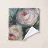 Roses Blanches (Gant de toilette)