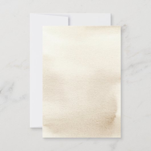 Roses blanches en lieu et place des faveurs Carte  (Dos)