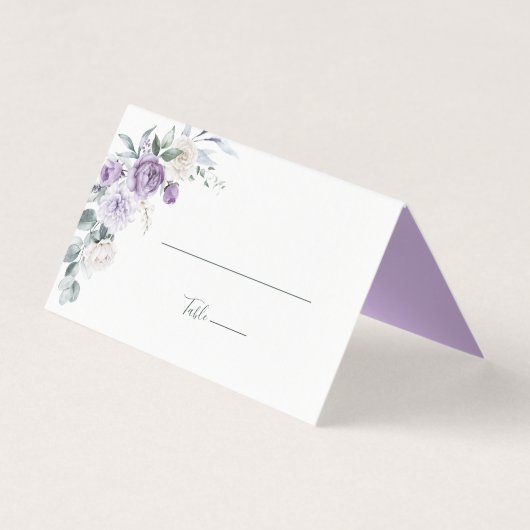 Roses blanches Lavender Purple Peony (Back)