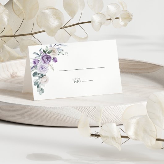 Roses blanches Lavender Purple Peony