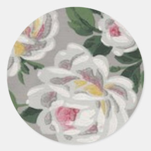 Roses blanches - Sticker