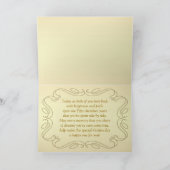 Roses blancs, carte d'anniversaire de mariage de (Intérieur)