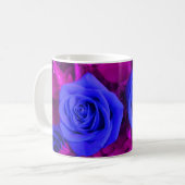Roses bleus 2 Mug (Devant gauche)