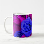 Roses bleus 2 Mug (Gauche)