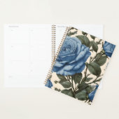 Roses Bleus Et Feuilles Verts, (Devant avec enveloppe)