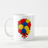 Roses Bouquet Classic Mug (Gauche)