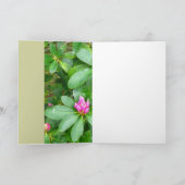 Roses ! Carte de voeux (Intérieur)