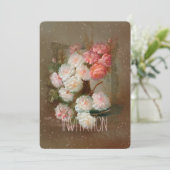 ROSES - Carte d'invitation (Debout devant)