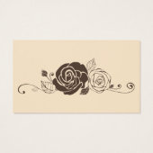 Roses crème et café (Dos)