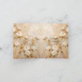 Roses Crème Romantiques Merci (Intérieur)