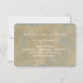 Roses De Blanc - Collection Faire-part de mariage (Dos)