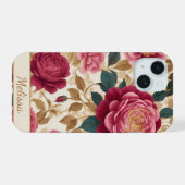 Roses de jardin opulentes (Verso Horizontal)