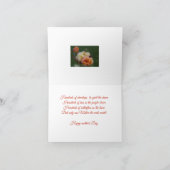 Roses de la carte de fête des mères (Intérieur)