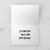 Roses De La Mort ! Carte d'anniversaire (Intérieur)