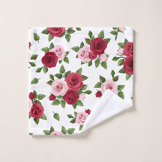 Roses de l'amour (Gant de toilette)