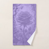 Roses de lavande (Serviette à main)