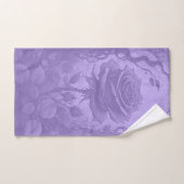Roses de lavande (Serviette à main)