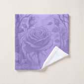 Roses de lavande 2 (Gant de toilette)