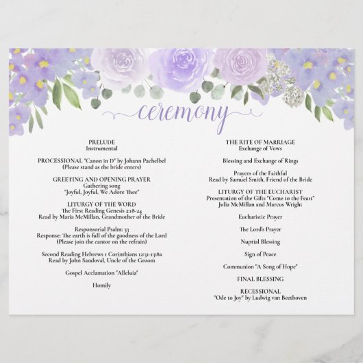 Roses de lavande do-it-yourself Plier Programme de (Dos)