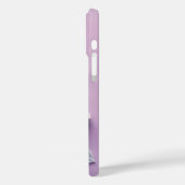Roses de lavande sur coque iphone Lilac Mist (Verso / Gauche)