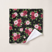 Roses de minuit (Gant de toilette)