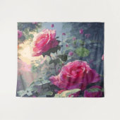 Roses de printemps - Tapisserie (Devant (Horizontal))