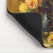 Roses de Renoir dans un tapis de souris de vase (Coin)