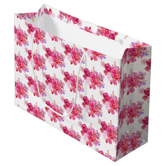 Roses de sac cadeau de fleurs (Devant Angle)