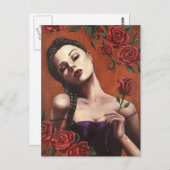 Roses de sang - Carte postale (Devant / Derrière)