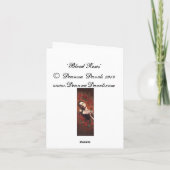 Roses de sang - Carte pour notes (Dos)
