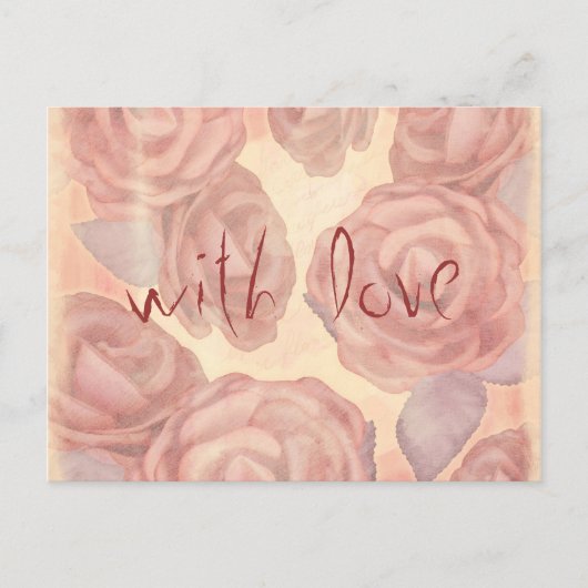 Roses de thé, carte postale (Devant)