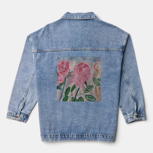 Roses d'été Abstraits (Verso)