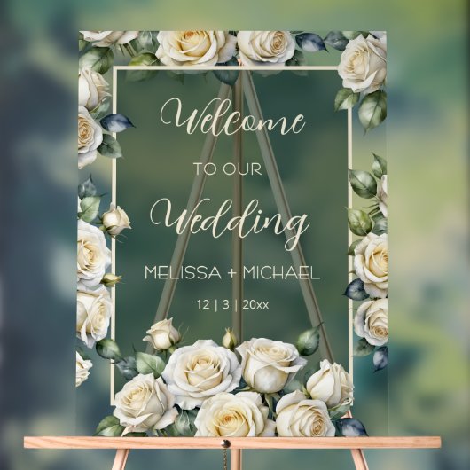 Roses d'Ivoire Mariage Transparent (Neutre)