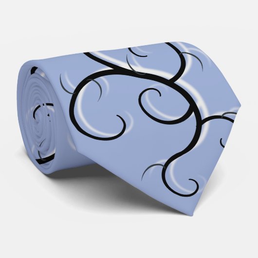 Roses du crâne Cravate (Roulé)