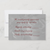 "Roses en noir et blanc" - RSVP [a] (Dos)