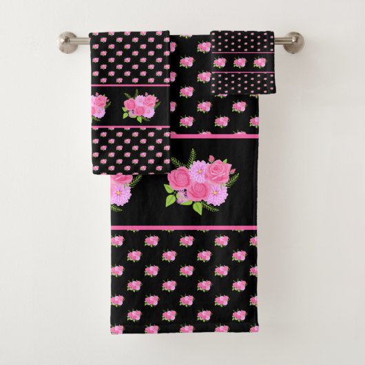 Roses et Dahlias Noirs (En situation)