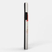 Roses et fleurs de pavot - Coque rose Rose (Dos/Droite)