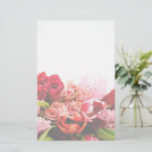 Roses et fleurs - Papeterie (Debout devant)