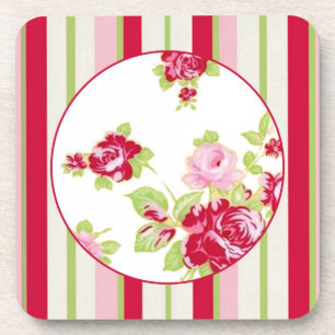 Roses Et Grilles Dessous de verre De Retour De Cor