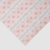 Roses et papier de soie de soie roses minables (Détail)