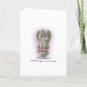 Roses et perles blanches faire-part de mariage (Dos)