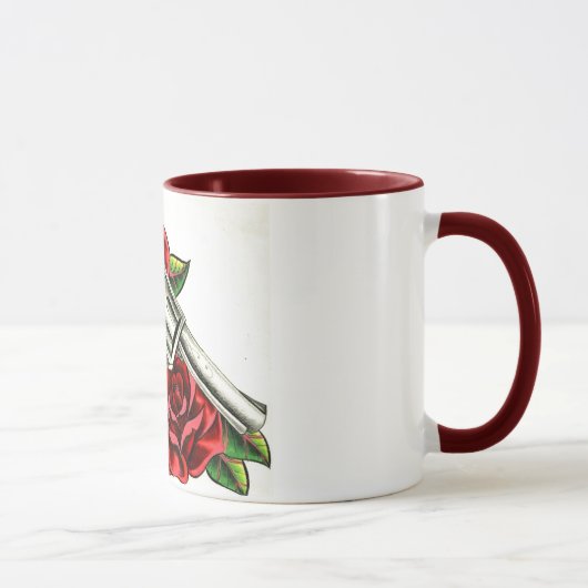 Roses et tasse de revolver (Droite)
