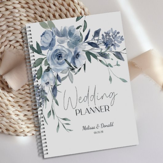 Roses Fleurs Bleu Poussiéreux Mariage