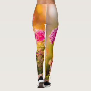 Roses floral vert rouge Leggings lifewomenstyle