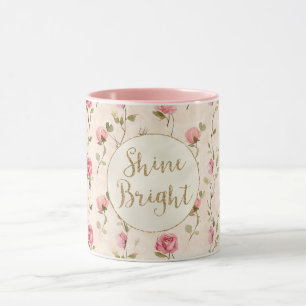  Roses Gold Glitter Shine Bright Mok