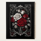 Roses gothiques en cadre orné (Dos)