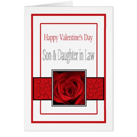 Roses Heureuses Saintes-Valentin Fils et Femme (Devant)